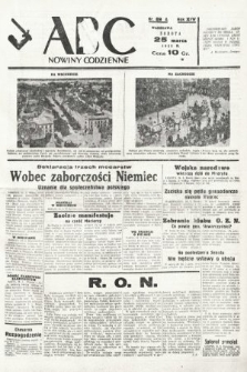 ABC : nowiny codzienne. 1939, nr 89 A