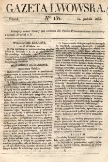 Gazeta Lwowska. 1833, nr 154