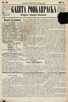 Gazeta Podkarpacka : czasopismo polityczne i ekonomiczne. 1875, nr 53