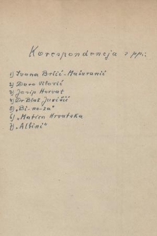 Papiery Wiktora Bazielicha : korespondencja i listy 1929-1938