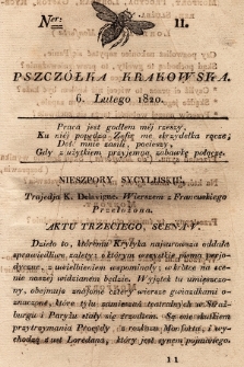 Pszczółka Krakowska. 1820, T.1, nr 11