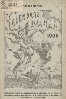 Kalendarz „Djabła” na Rok 1909