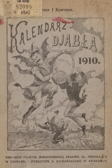 Kalendarz „Djabła” na Rok 1910