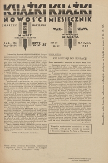 Książki. R. 2, 1928, nr 3