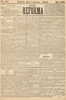 Nowa Reforma. 1885, nr 178