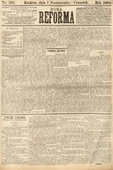 Nowa Reforma. 1885, nr 223