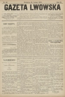 Gazeta Lwowska. 1900, nr 45