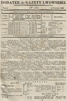 Gazeta Lwowska. 1842, nr 40