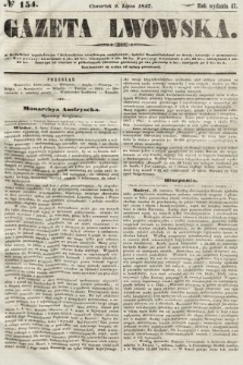 Gazeta Lwowska. 1857, nr 154