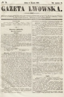 Gazeta Lwowska. 1859, nr 5