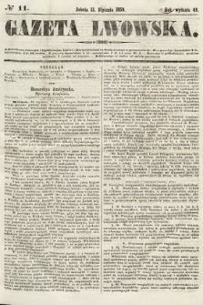 Gazeta Lwowska. 1859, nr 11