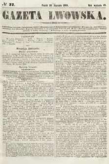 Gazeta Lwowska. 1859, nr 22