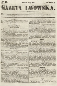 Gazeta Lwowska. 1859, nr 25