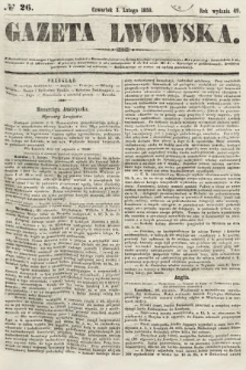 Gazeta Lwowska. 1859, nr 26