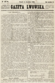 Gazeta Lwowska. 1863, nr 278