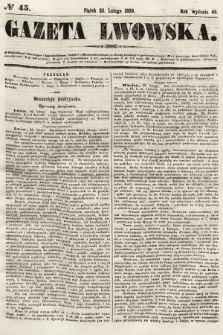 Gazeta Lwowska. 1859, nr 45