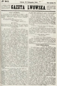 Gazeta Lwowska. 1864, nr 265