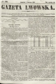 Gazeta Lwowska. 1859, nr 79