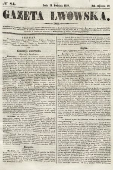 Gazeta Lwowska. 1859, nr 84