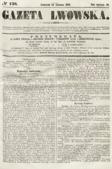 Gazeta Lwowska. 1859, nr 136