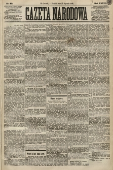 Gazeta Narodowa. 1889, nr 23