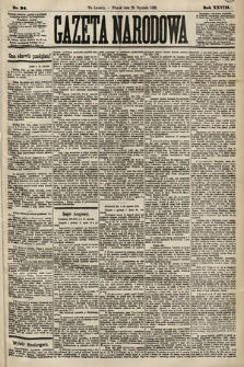 Gazeta Narodowa. 1889, nr 24