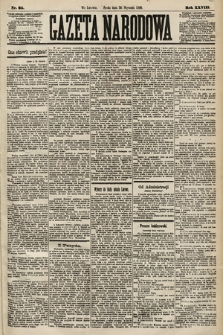 Gazeta Narodowa. 1889, nr 25