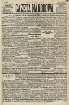 Gazeta Narodowa. 1889, nr 36