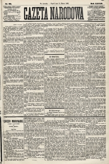 Gazeta Narodowa. 1889, nr 62