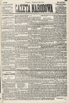 Gazeta Narodowa. 1889, nr 65