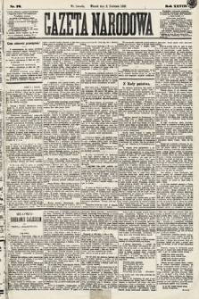 Gazeta Narodowa. 1889, nr 76