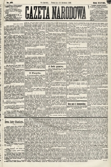 Gazeta Narodowa. 1889, nr 83