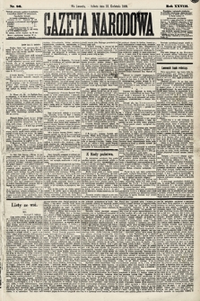 Gazeta Narodowa. 1889, nr 86