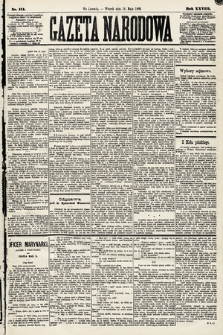 Gazeta Narodowa. 1889, nr 111