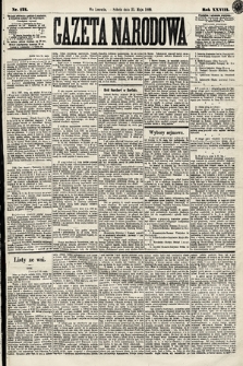 Gazeta Narodowa. 1889, nr 121
