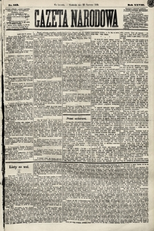 Gazeta Narodowa. 1889, nr 143