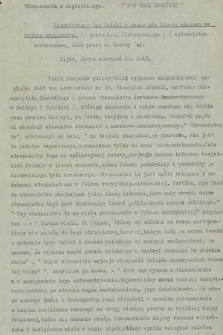 Sprawa polska w opinii światowej 1915-1916