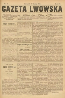 Gazeta Lwowska. 1913, nr 47