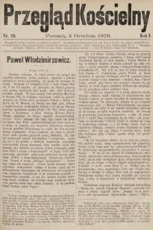 Przegląd Kościelny. 1879, nr 23