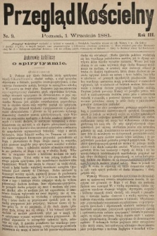 Przegląd Kościelny. 1881, nr 9