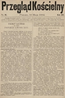 Przegląd Kościelny. 1882, nr 46