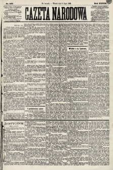 Gazeta Narodowa. 1889, nr 155