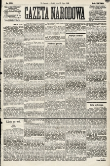 Gazeta Narodowa. 1889, nr 158
