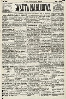 Gazeta Narodowa. 1889, nr 163