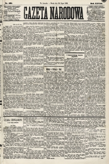 Gazeta Narodowa. 1889, nr 168