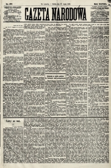 Gazeta Narodowa. 1889, nr 171