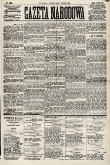 Gazeta Narodowa. 1889, nr 175