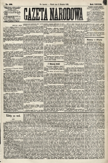Gazeta Narodowa. 1889, nr 176