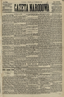 Gazeta Narodowa. 1889, nr 240