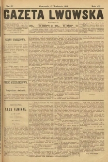 Gazeta Lwowska. 1913, nr 87